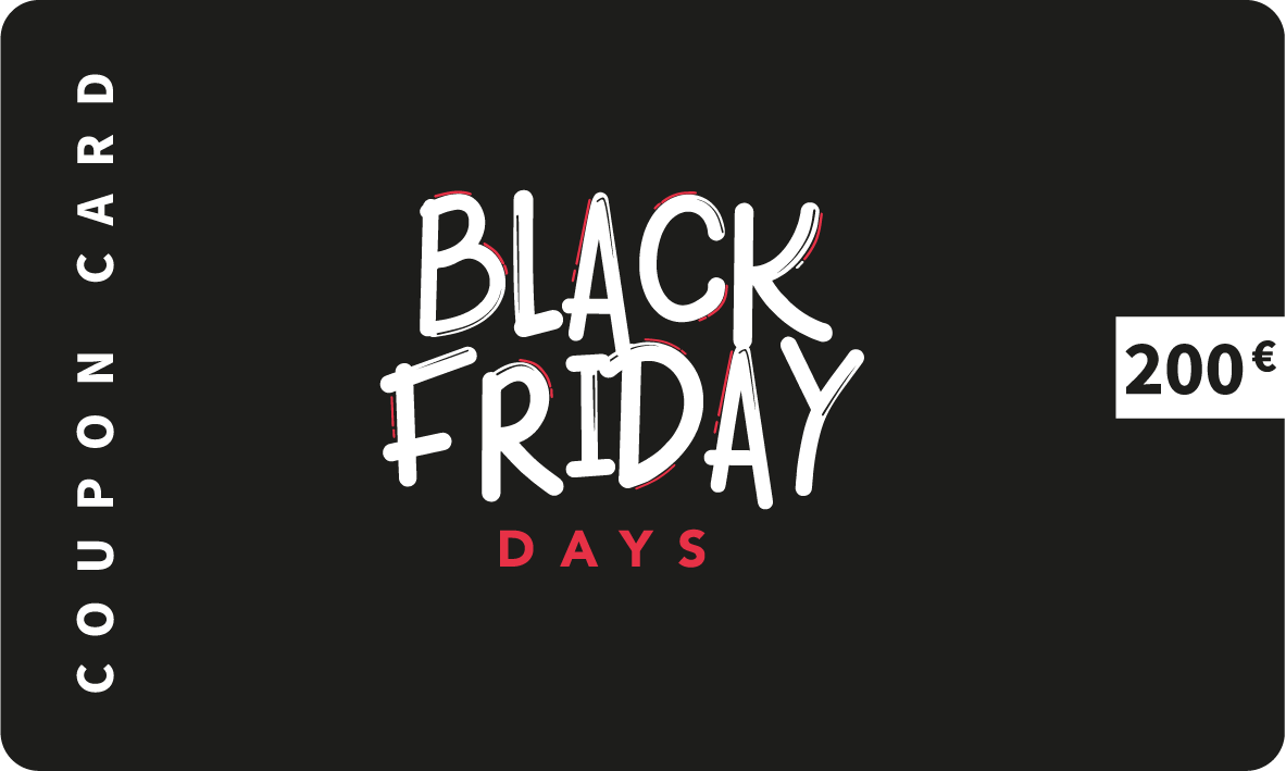 Black coupon card