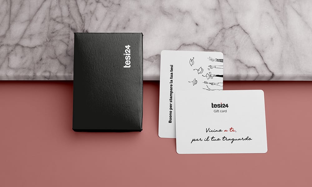 Tesi24 gift card box