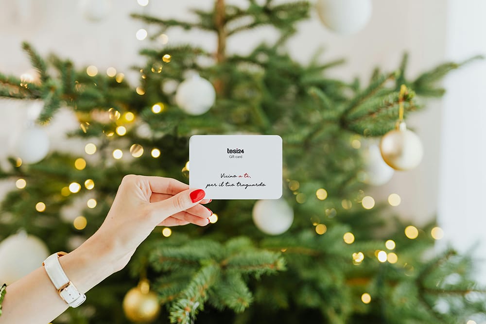 Tesi24 gift card natale